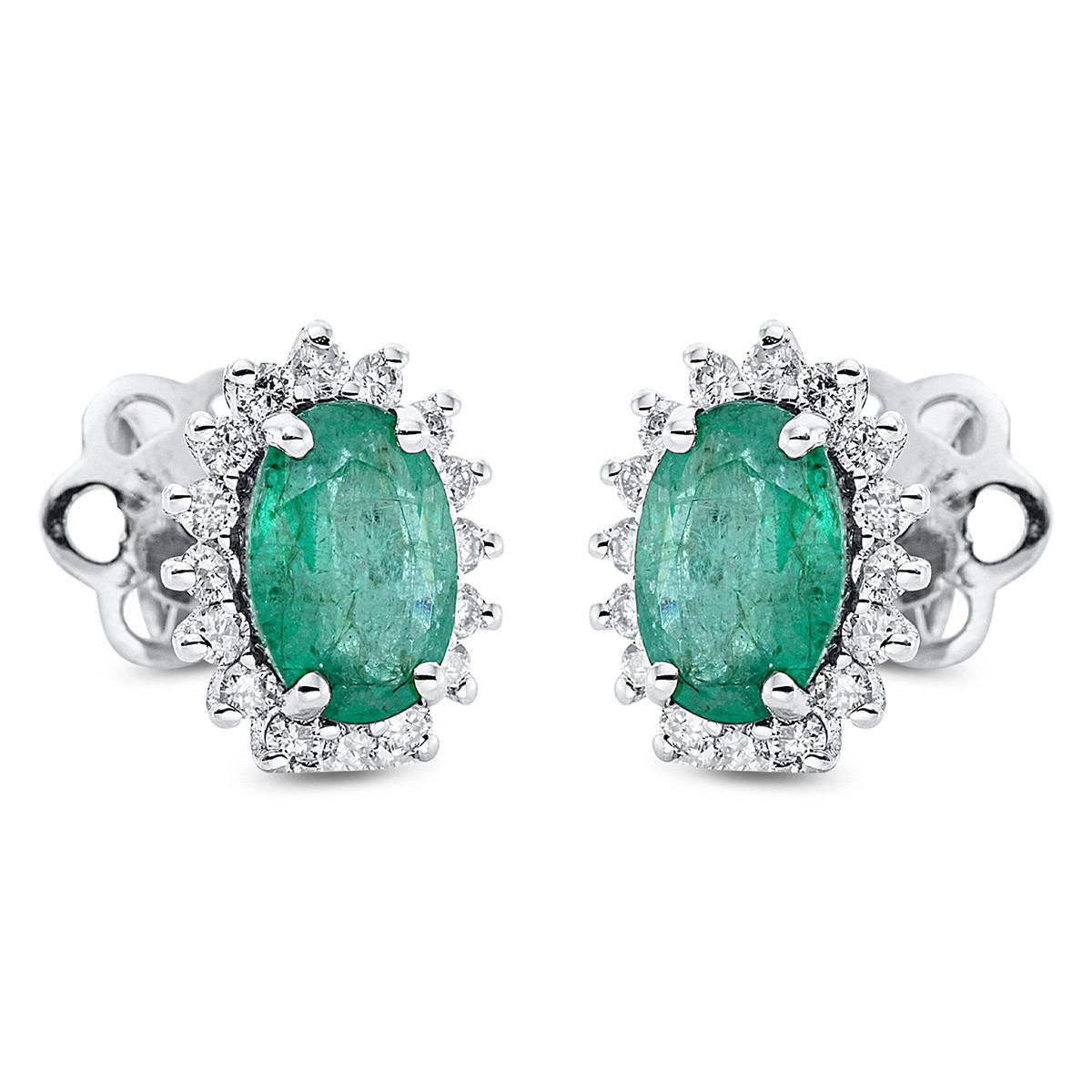 earrings 18 kt WG