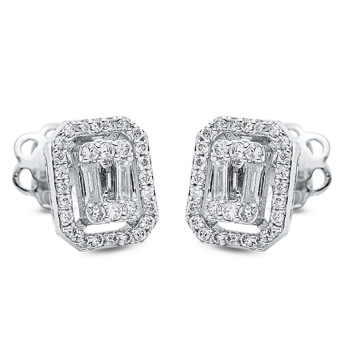 earrings 18 kt WG