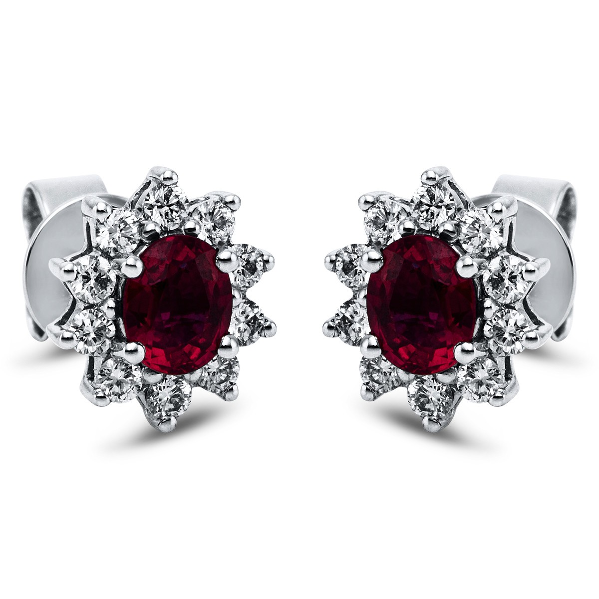 earrings 18 kt WG