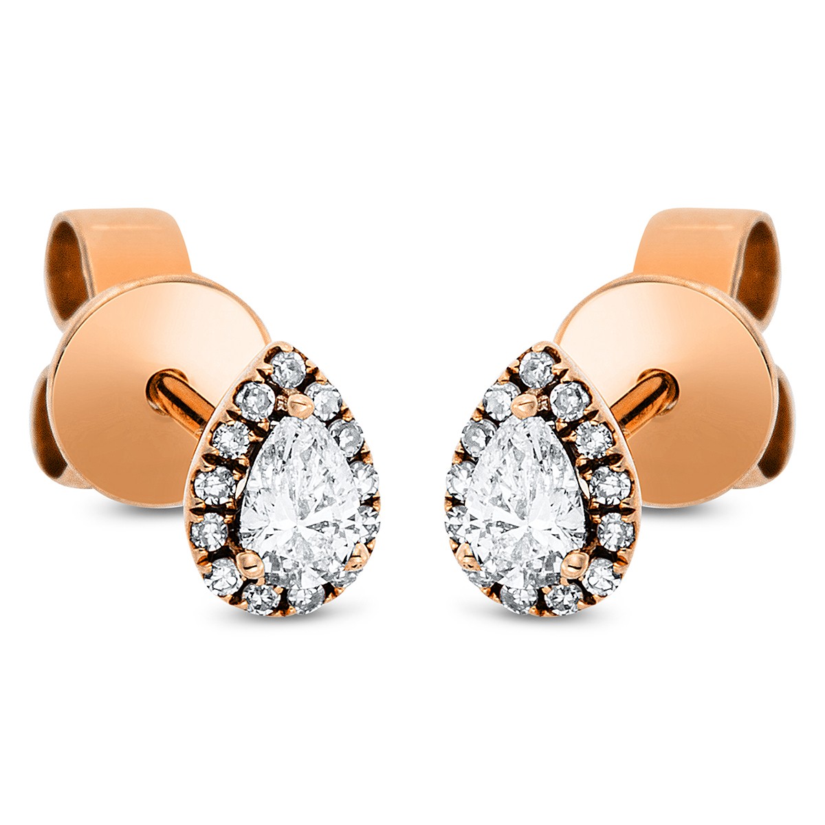 earrings 18 kt RG