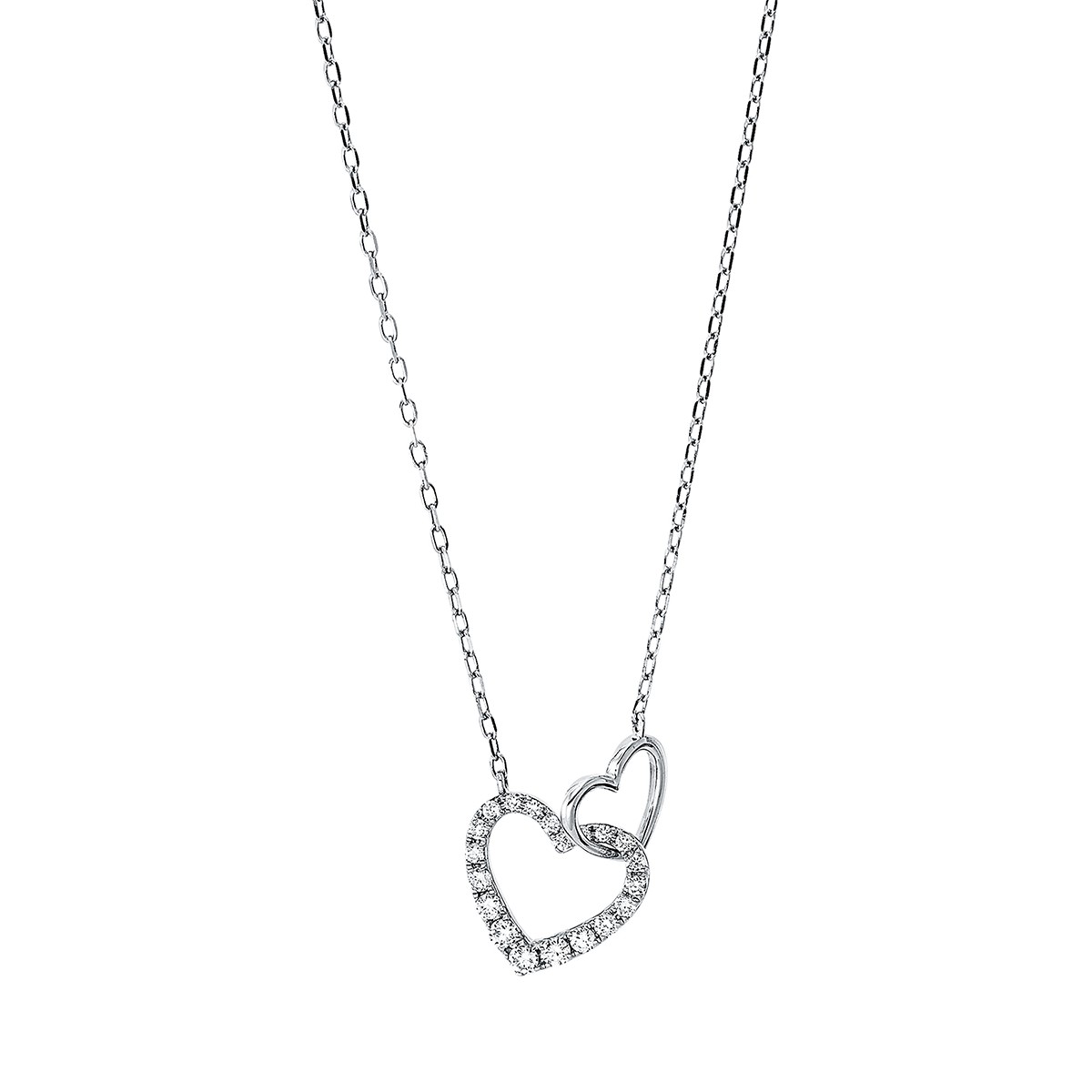 necklace 18 kt WG, length variable