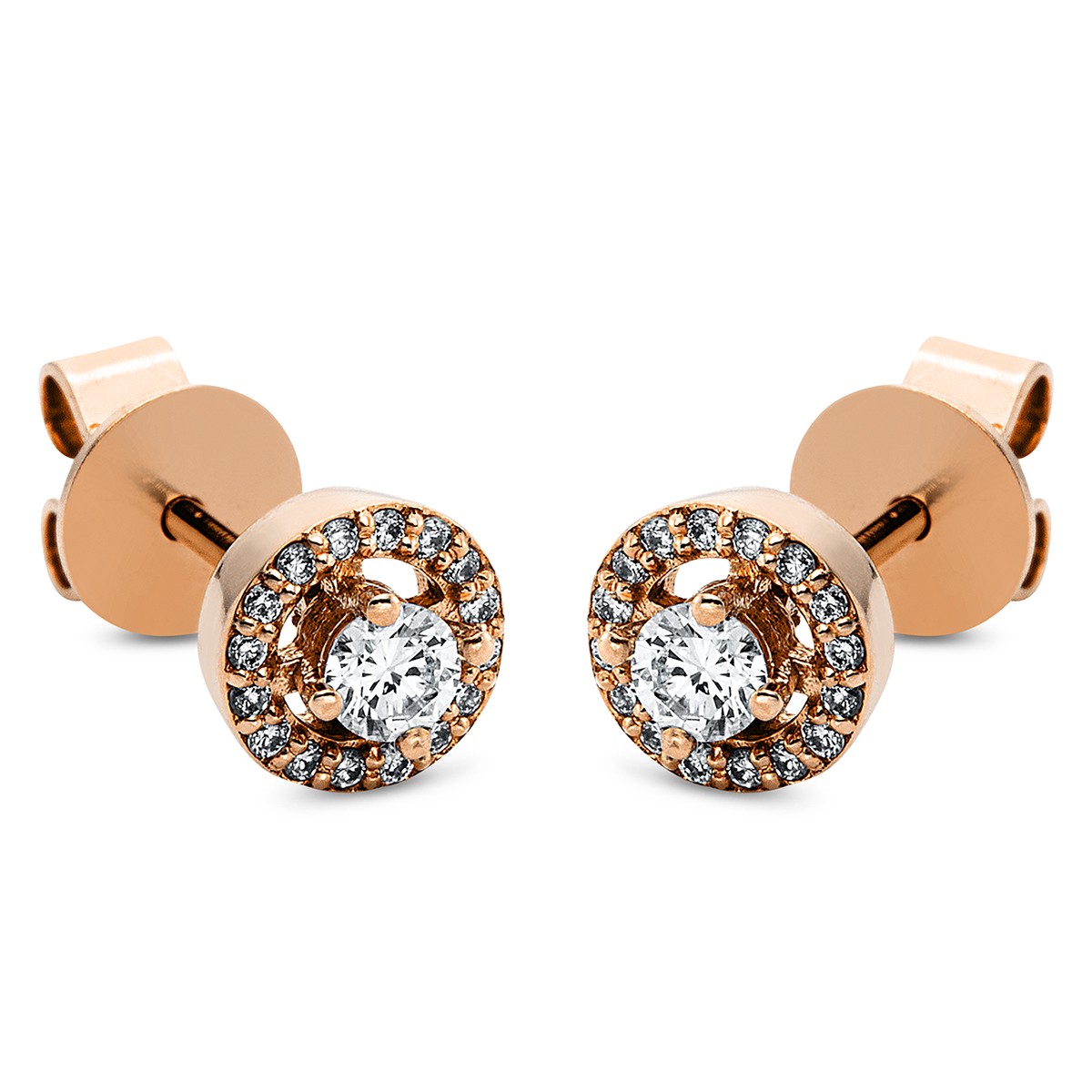 earrings 18 kt RG