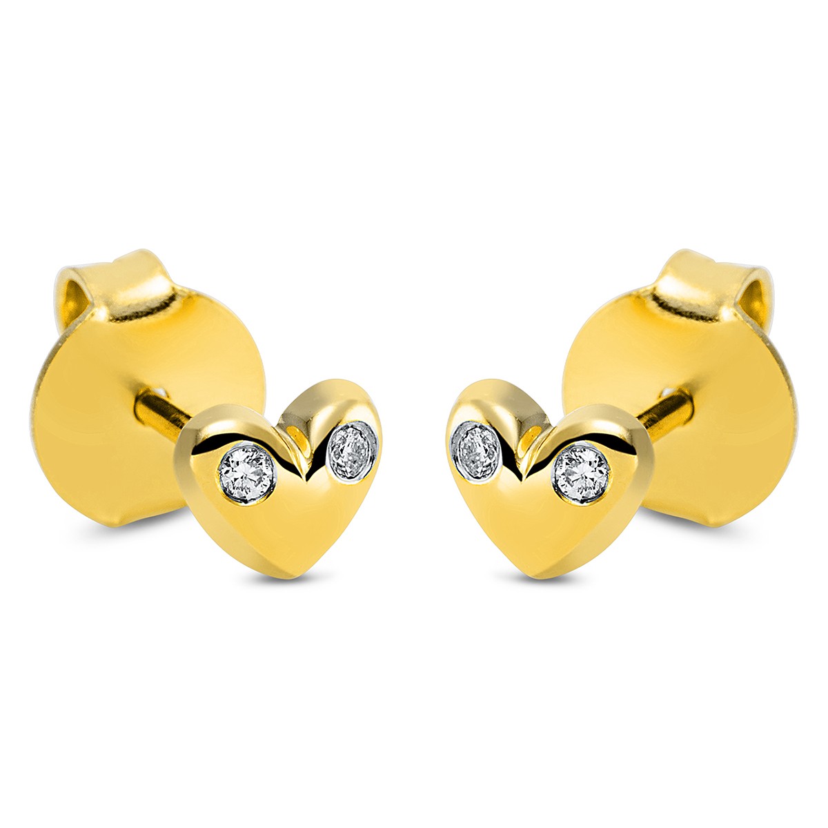 earrings 18 kt YG 