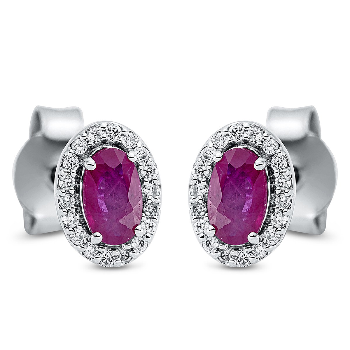 earrings 18 kt WG