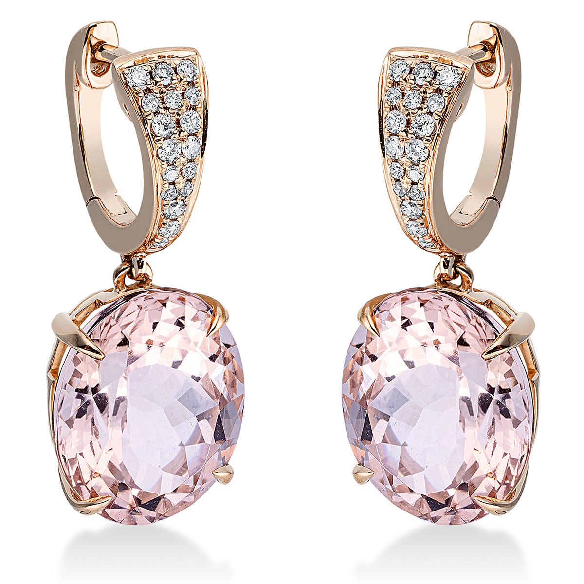earrings 18 kt RG
