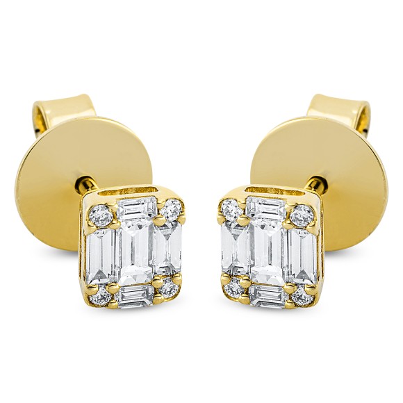 earrings 18 kt YG