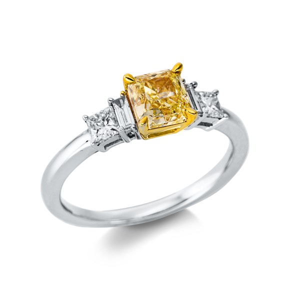 ring 18 kt WG+YG, GIA 6325062249