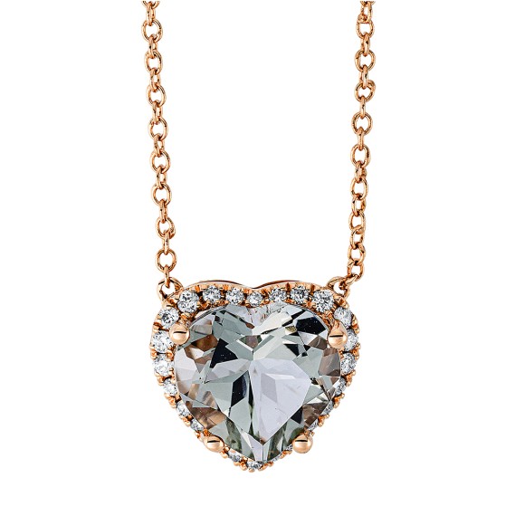 necklace 18 kt RG, with loop at 40 cm