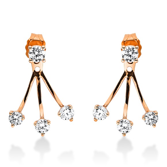 earrings 18 kt RG