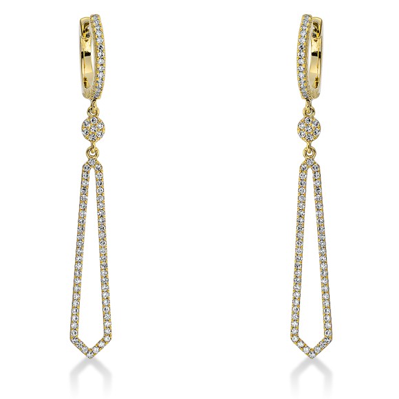 earrings 18 kt YG