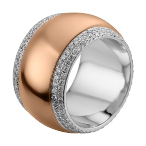 ring 18 kt WG+RG