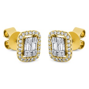 earrings 18 kt YG
