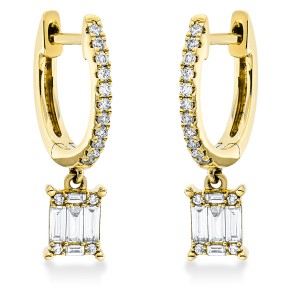 earrings 18 kt YG