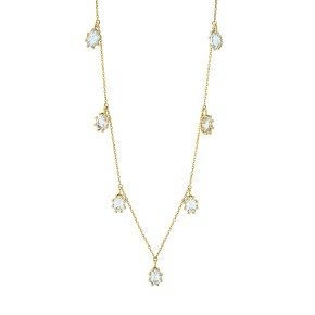 necklace 18 kt YG, with loop at 40 cm