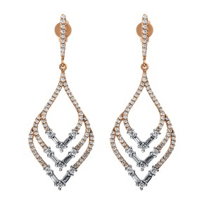 earrings 18 kt RG