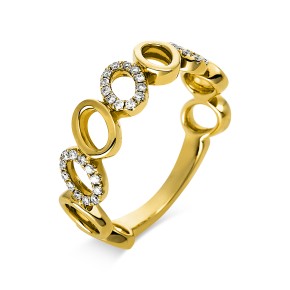 ring 18 kt YG