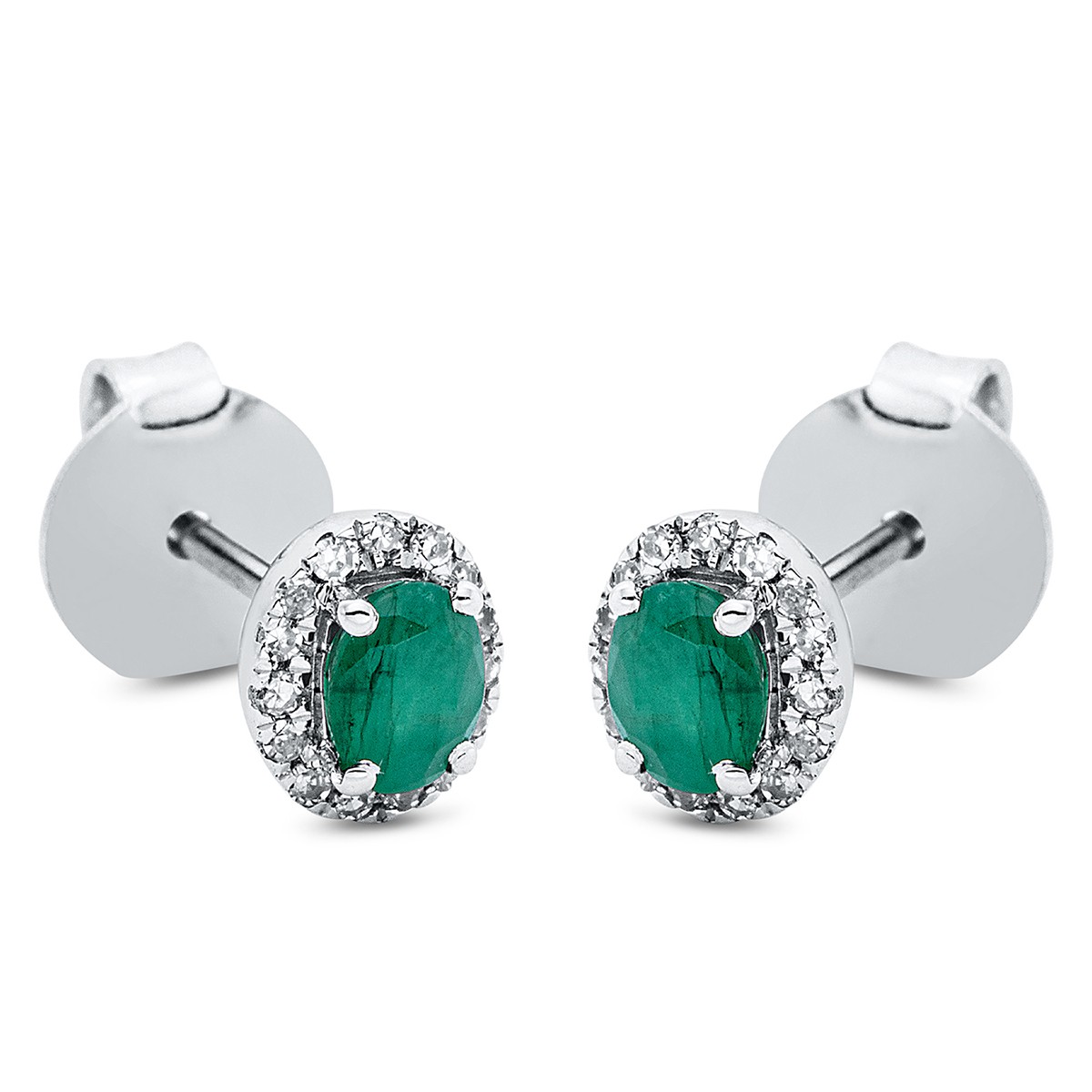 earrings 18 kt WG