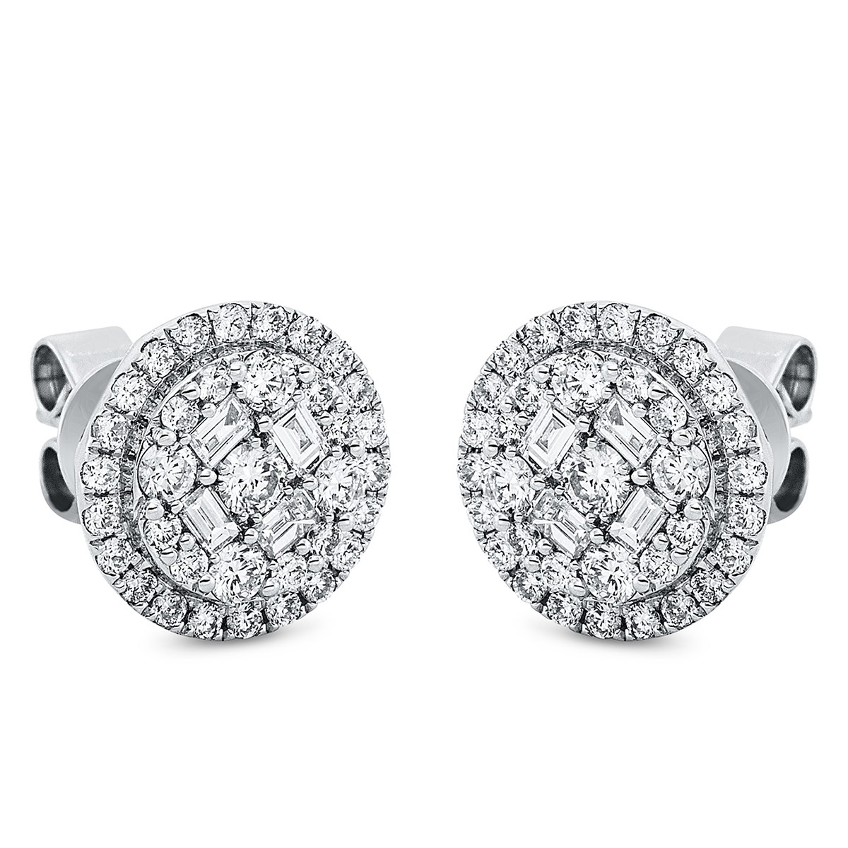 earrings 18 kt WG