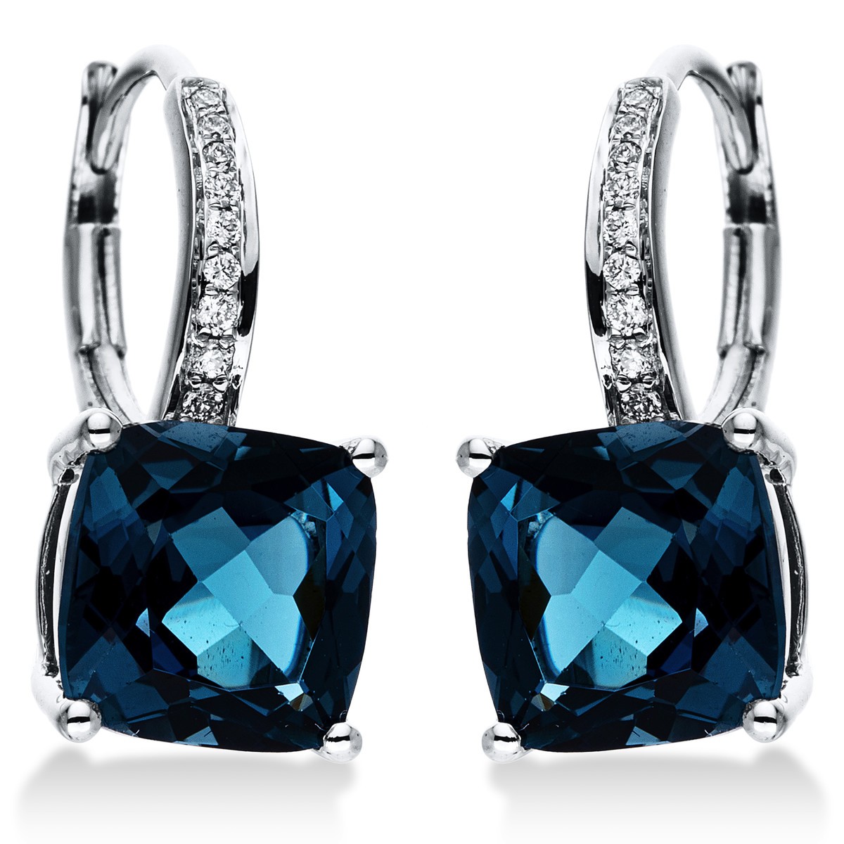 earrings 18 kt WG