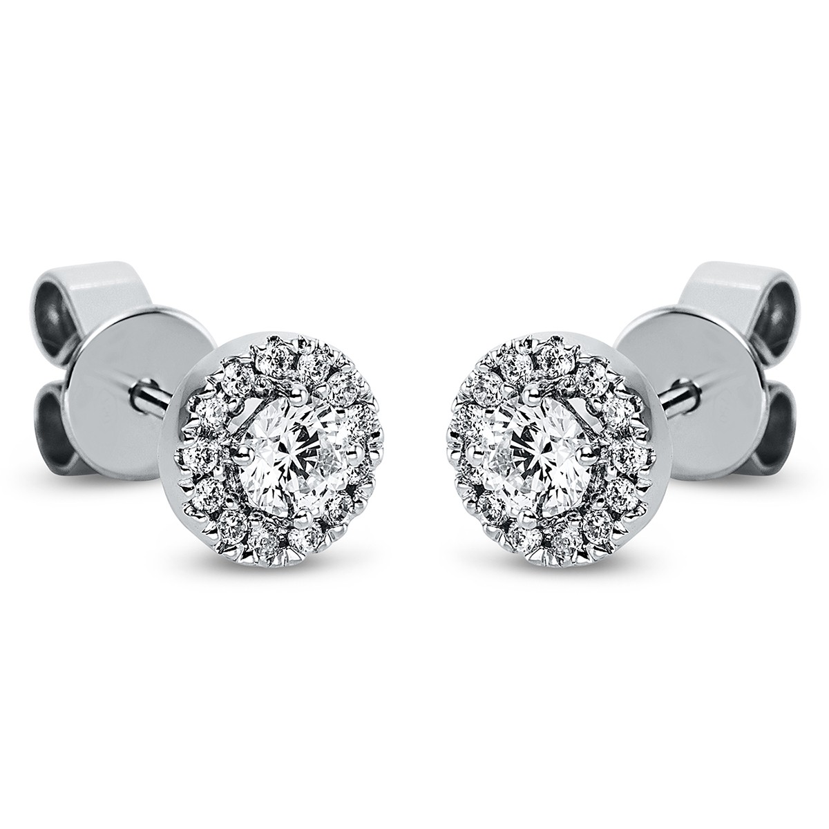 earrings 18 kt WG