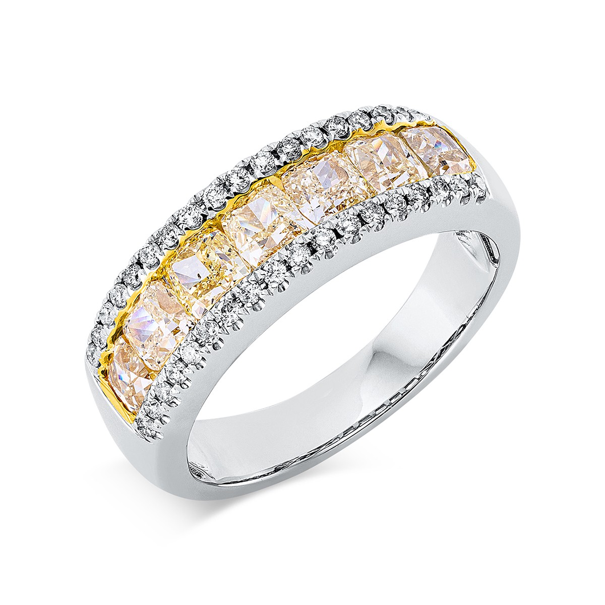 ring 18 kt WG+YG