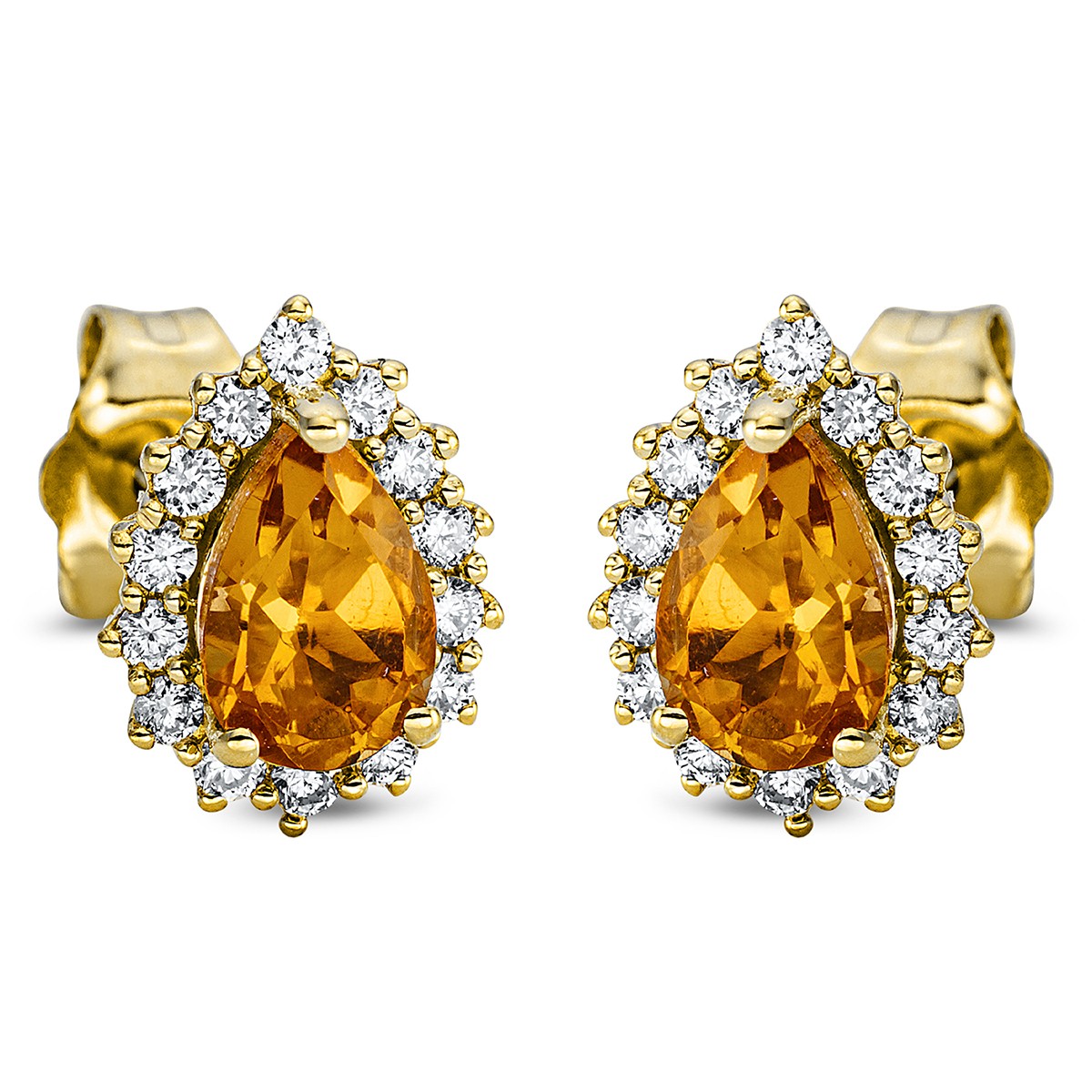 earrings 18 kt YG