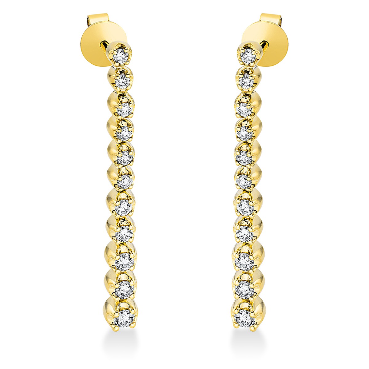 earrings 18 kt YG