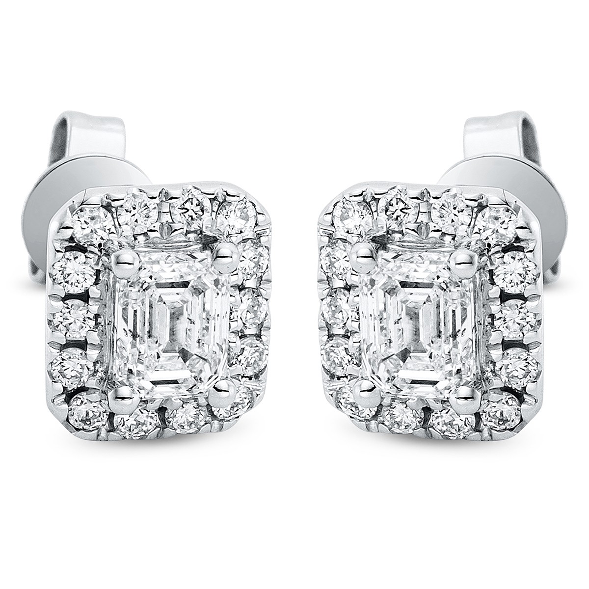 earrings 18 kt WG