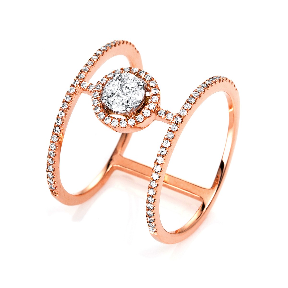 ring 18 kt RG