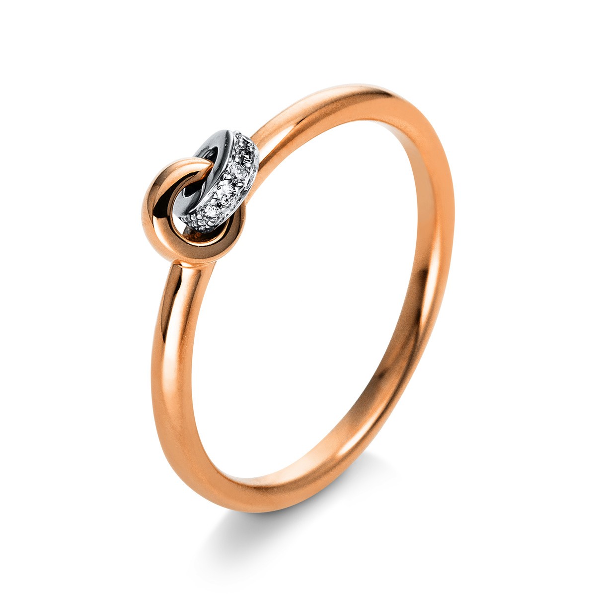ring 18 kt RG+WG
