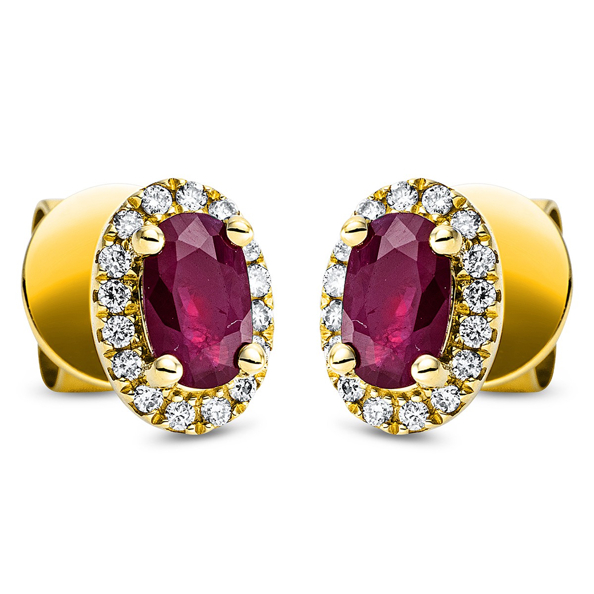earrings 18 kt YG