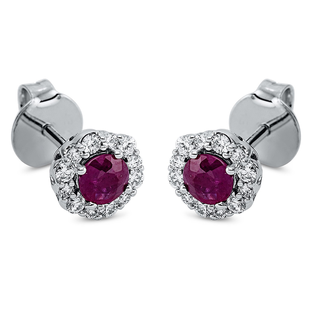 earrings 18 kt WG