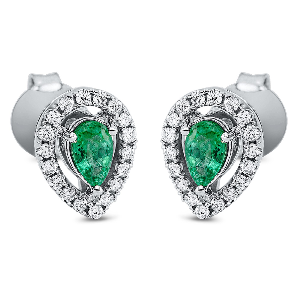 earrings 18 kt WG