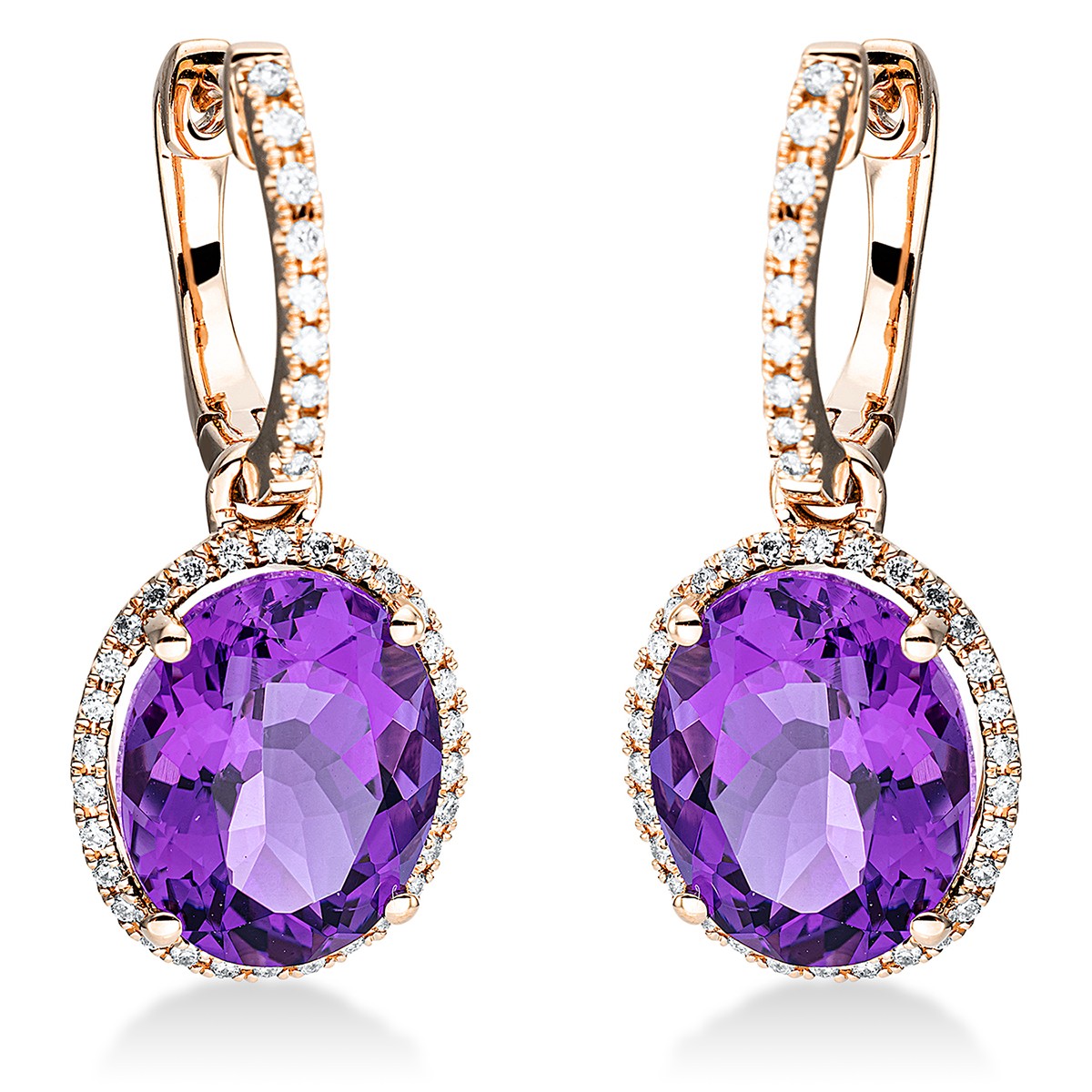 earrings 18 kt RG